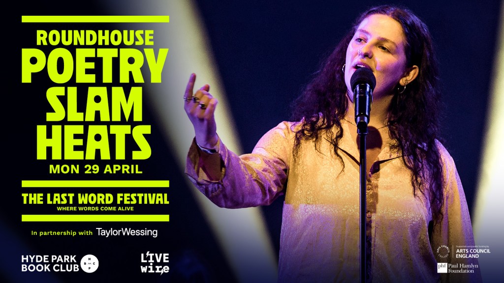 Roundhouse Poetry Slam regional heat in Leeds on 29 Apr